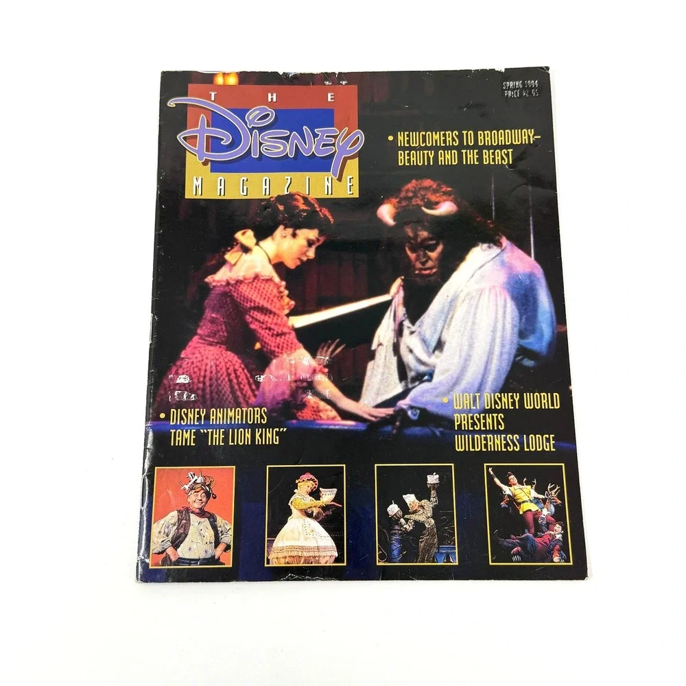 Disney News Magazine Lot 15 Issues 1990-1997 Mickey Aladdin Muppets Theme Parks